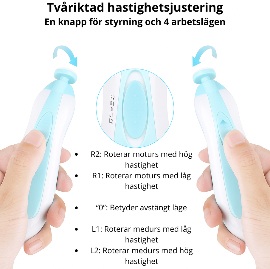 BabyNagel™ – Skonsam nagelvård för små händer